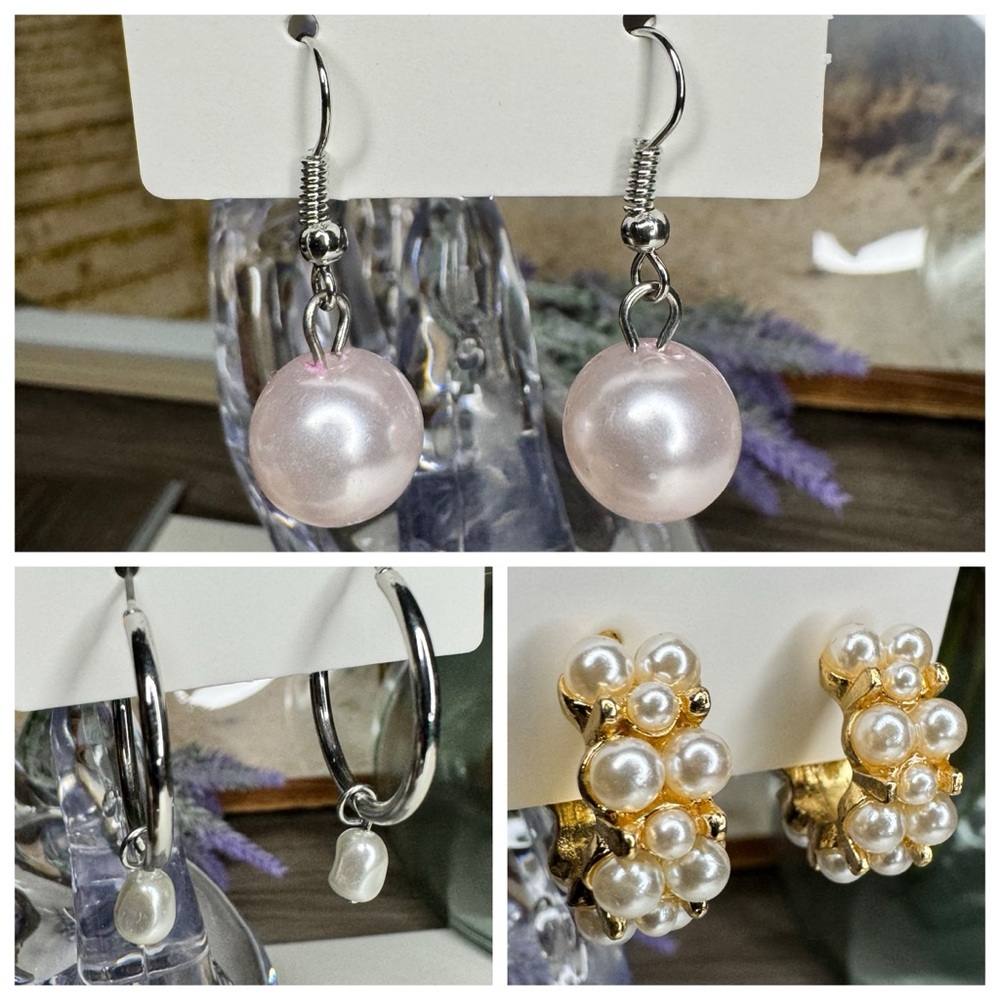Earring Bundle - Three Pairs - SKU P